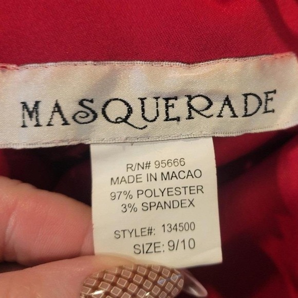 Red Holiday Vamp Vixen Y2K Red Silver Halter LaceUp Back Long Dress Vintage 90s - Picture 11 of 15